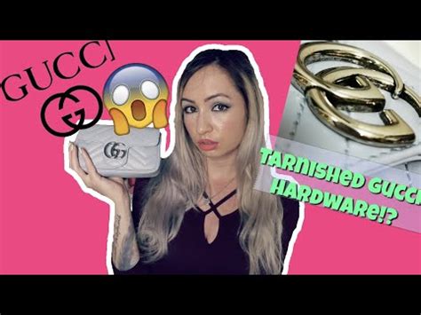 gucci hardware tarnish|gucci hardware tarnish removal.